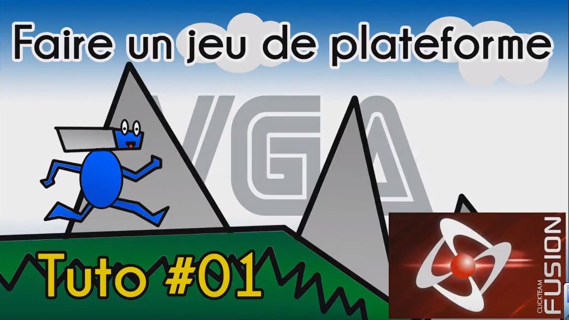 Tutoriel (débutant) "Faire un jeu de plateforme #01"